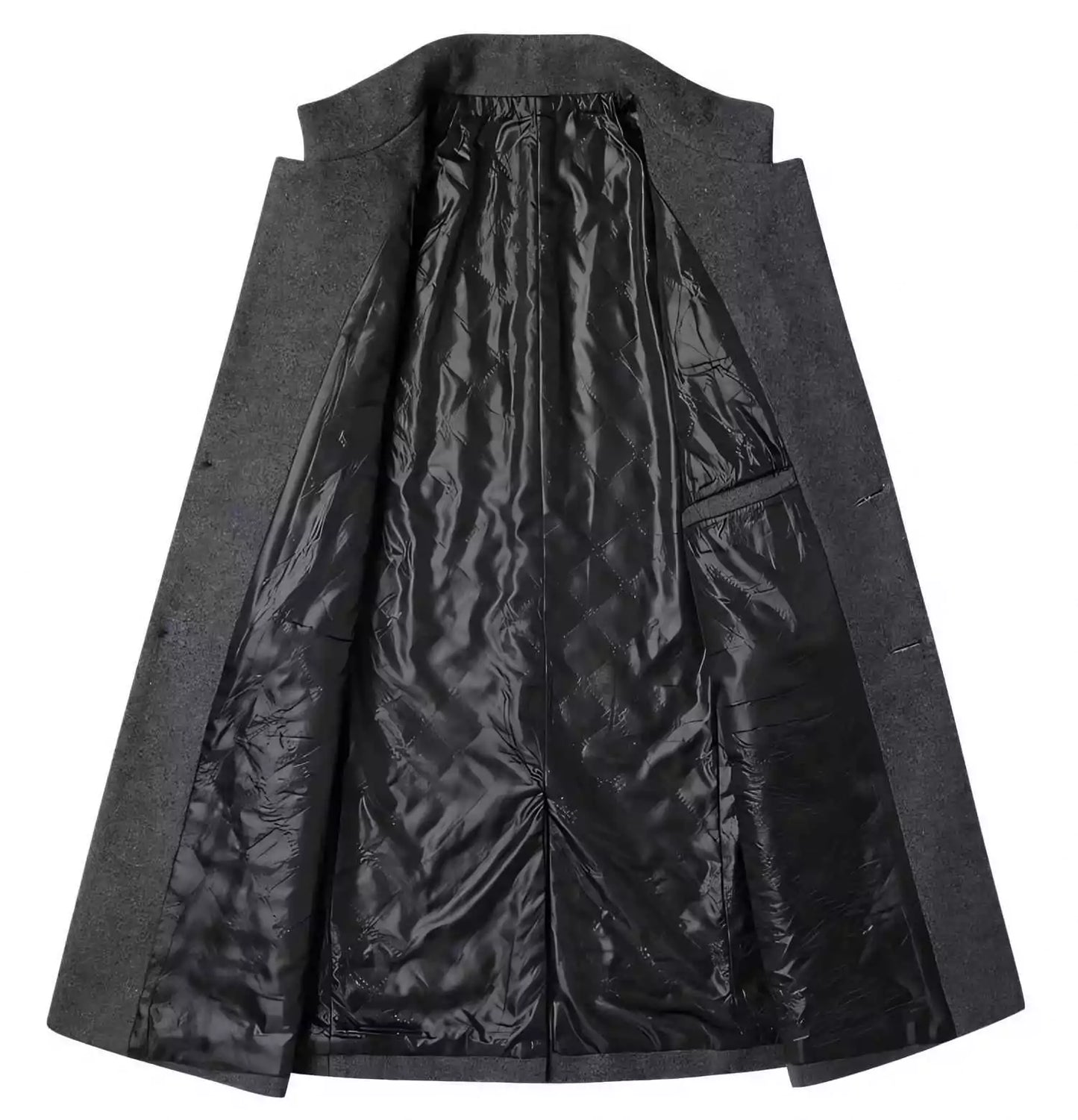 Wool Trench Coat Alex Shogun - Wool Trench Coat Alex Shogun Alex Shogun Men's Clothes