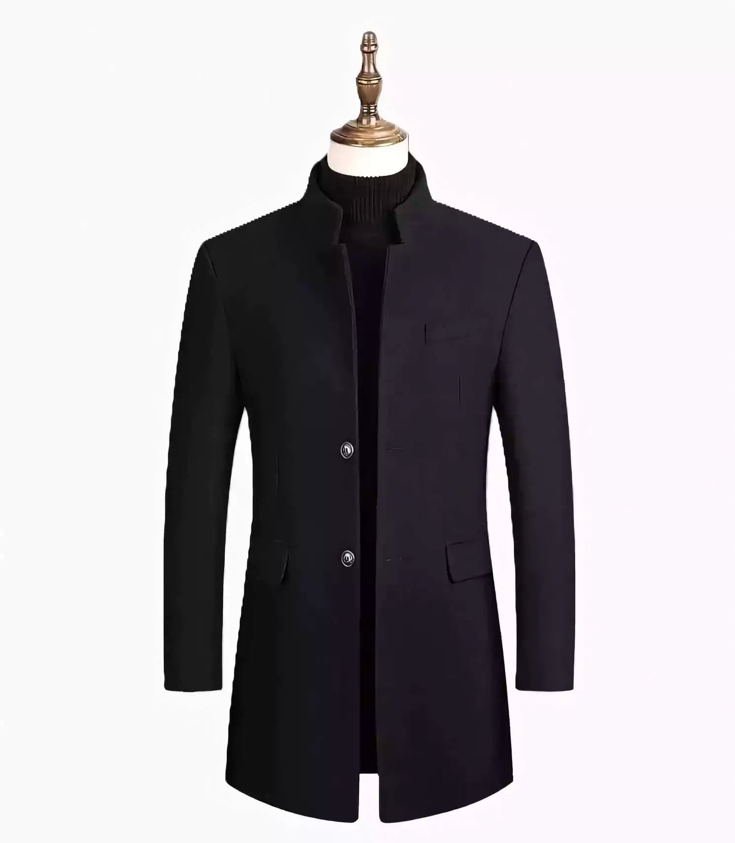 Wool Trench Coat Alex Shogun - Wool Trench Coat Alex Shogun Alex Shogun Men's Clothes