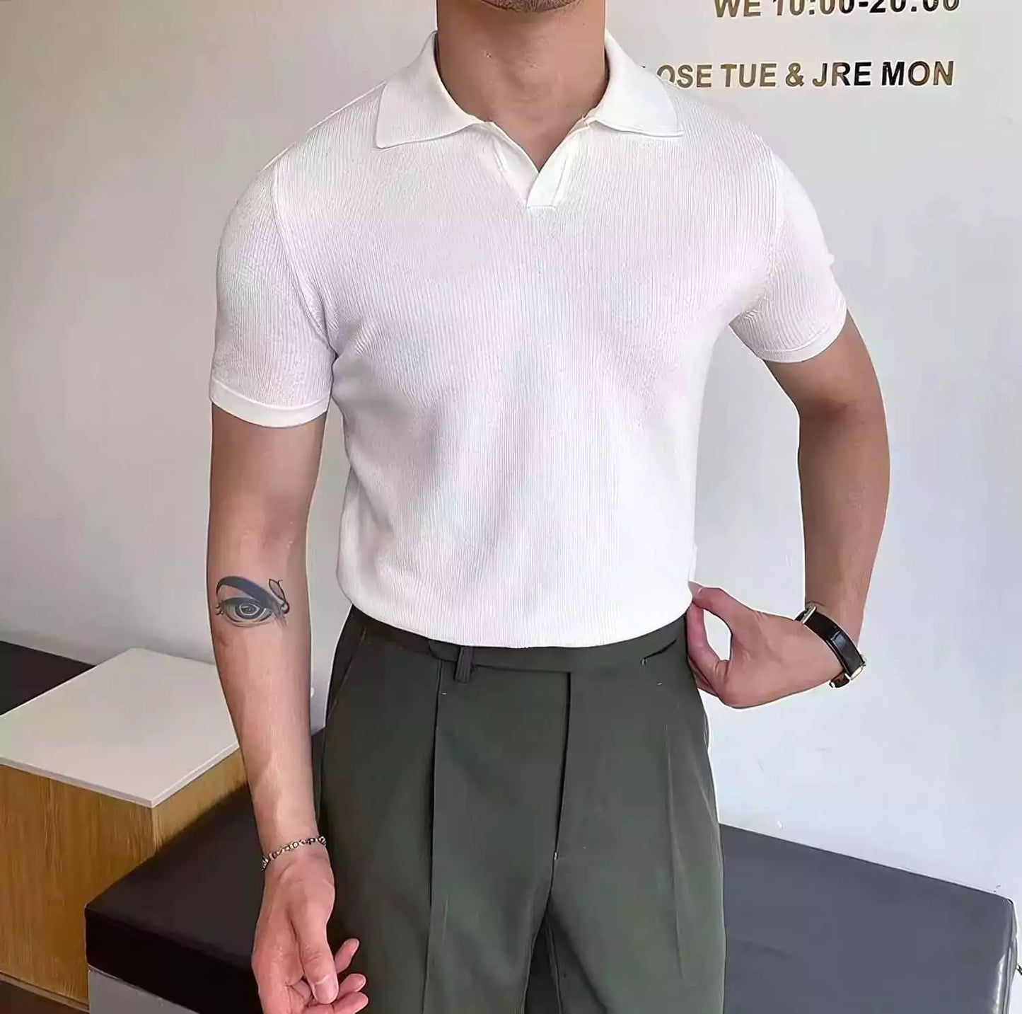 Classic Cotton Polo Shirt - Men's Cotton Polo Shirts: Soft, Breathable Comfort (Old Money) Alex Shogun Men's Clothes