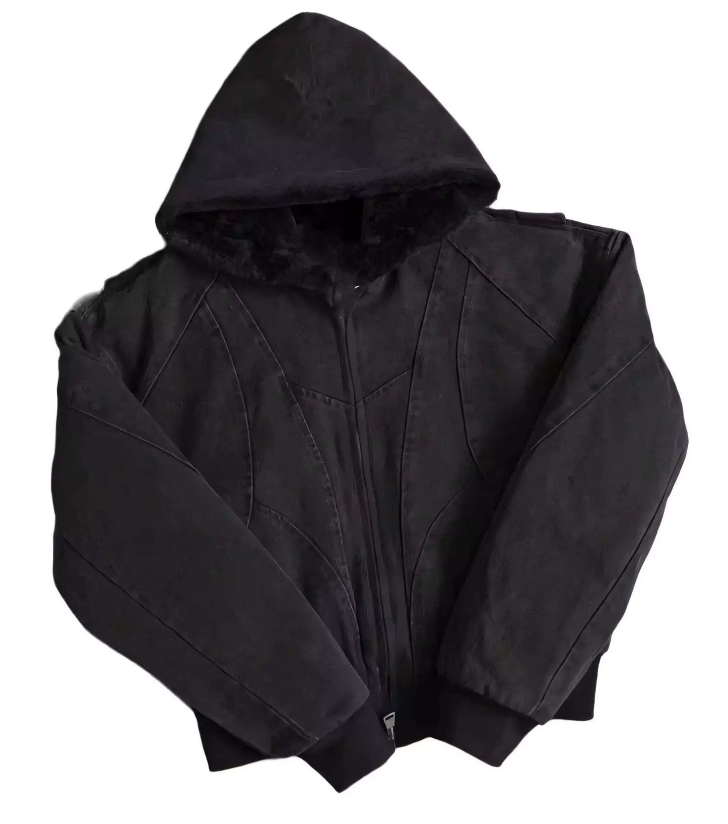 Hooded Oversized Jacket - Men's Oversized Hooded Jacket - Loose Fit, Warm & Urban Style Alex Shogun Men's Clothes