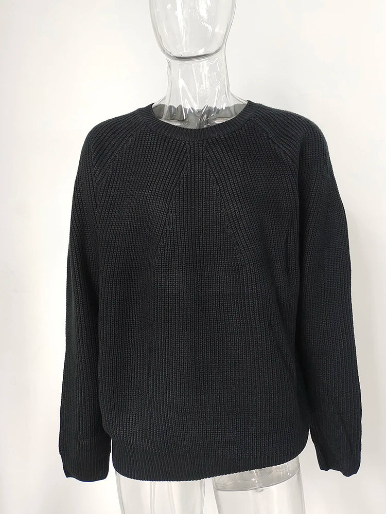 Saville Knit Crew – Round Neck Sweater - Saville Knit Crew – Round Neck Sweater Alex Shogun Men's Clothes