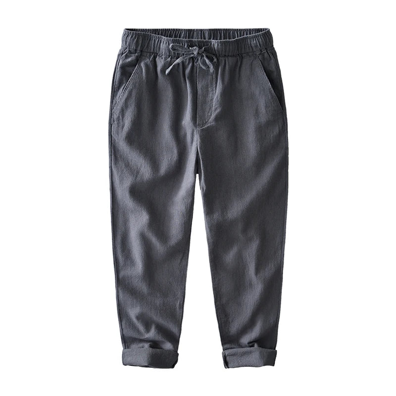 Pure Linen Pants - Men Linen Pants: Premium Comfort, Breathable Linen Pants - Shop Now! Alex Shogun Men's Clothes