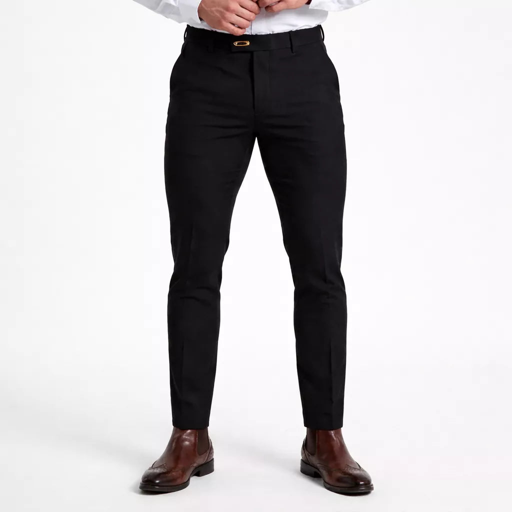 Sharp Modern Dress Trousers - Men's Tailored Dress Trousers | Beige, Black & Grey | Alex Shogun Alex Shogun Men's Clothes