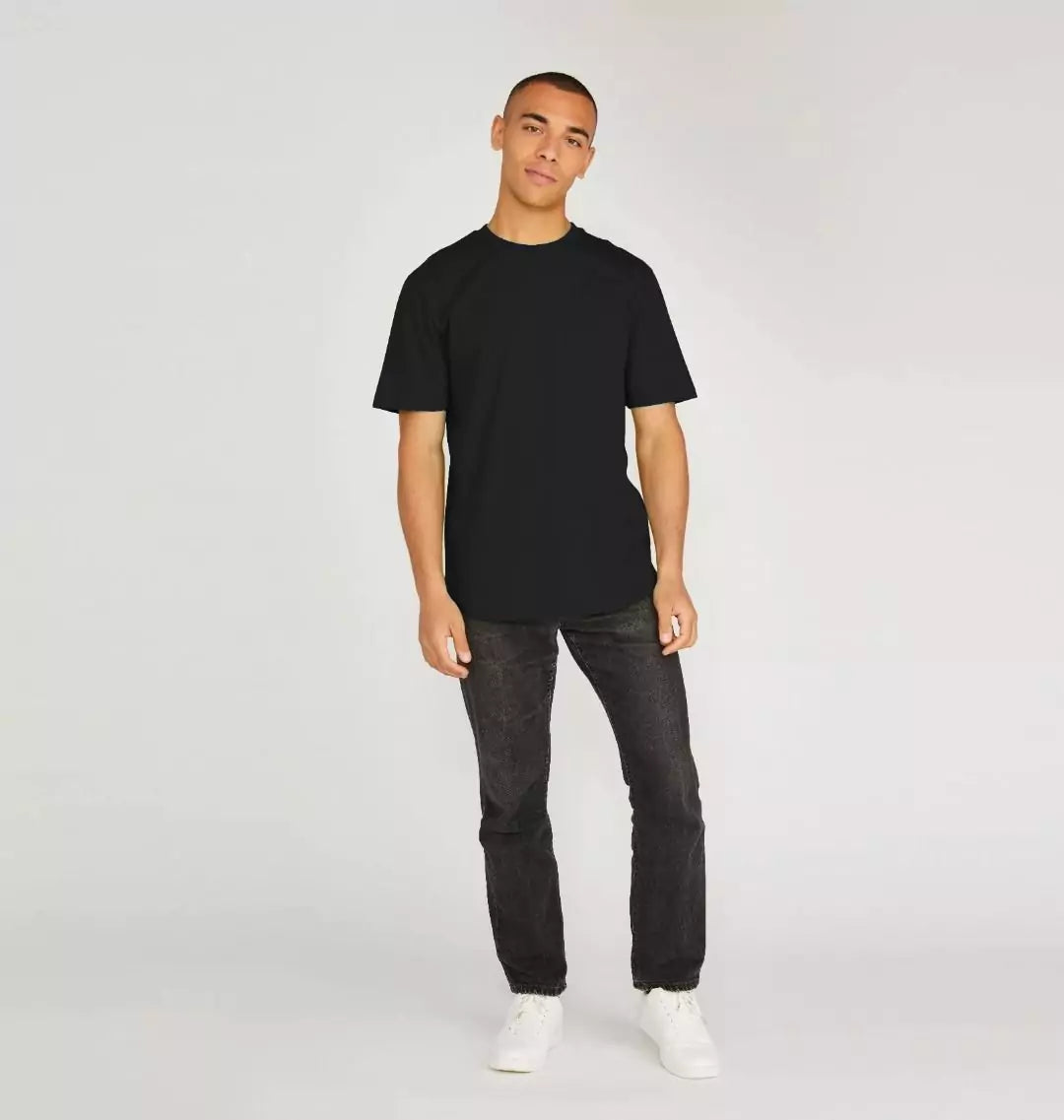 The AlexShogun Longline Tee - Premium Longline Tee for Men | AlexShogun Long T-Shirt Alex Shogun Men's Clothes