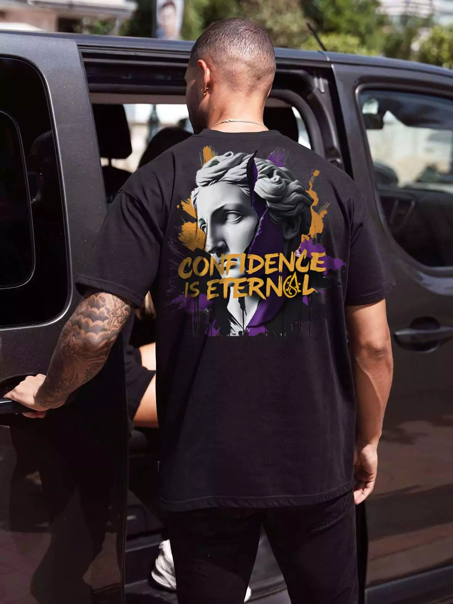 The Architect's Muse Tee - Alex Shogun: Architect's Muse | Luxury and Vintage Graphic Cotton Tee Alex Shogun Men's Clothes