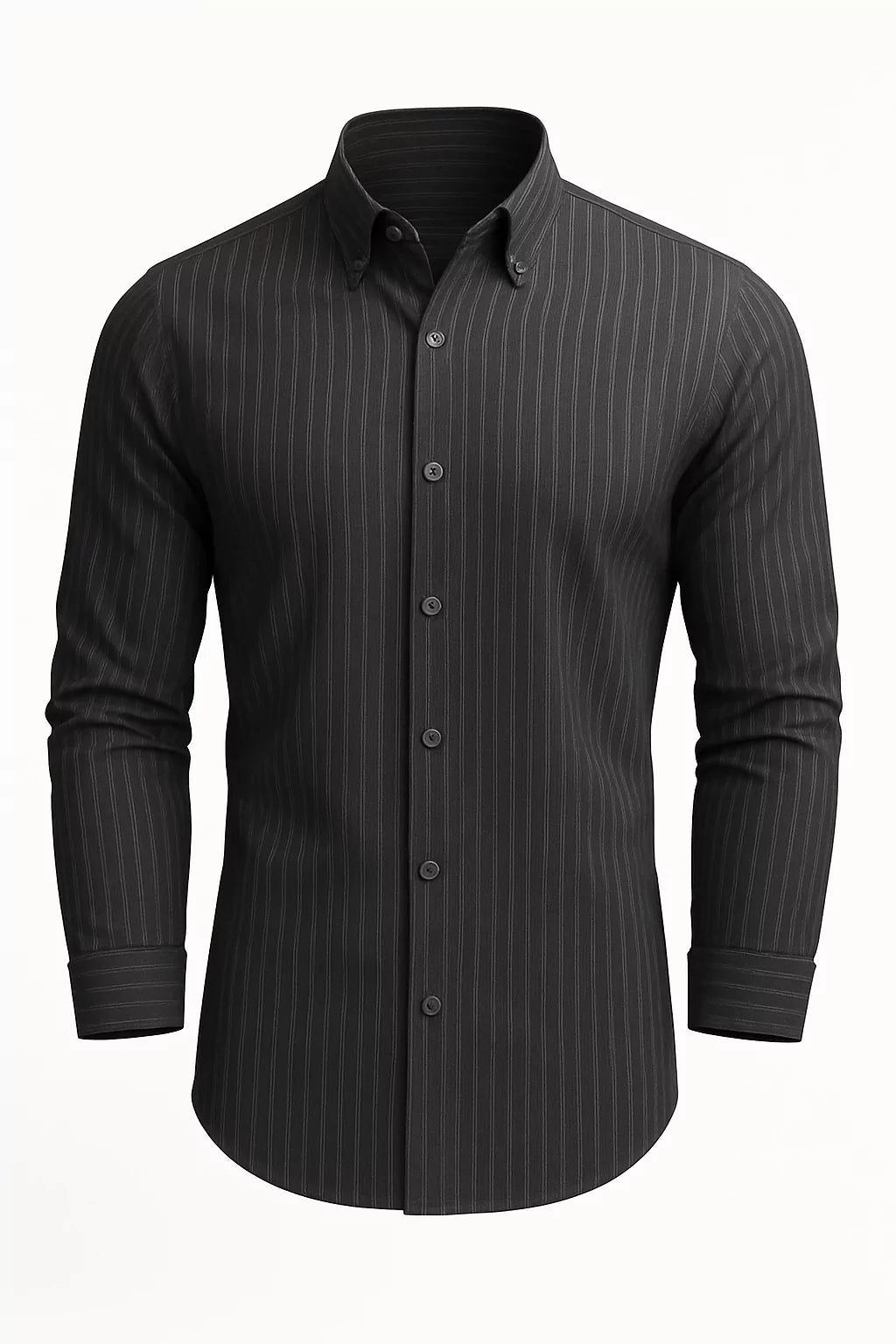 The Beaumont – Retro Striped Shirt - The Beaumont – Retro Striped Shirt Alex Shogun Men's Clothes