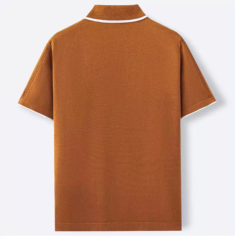 The Gatsby Cuban Polo Shirt - The Gatsby Men's Cuban Shirts | Stylish & Comfortable Alex Shogun Men's Clothes