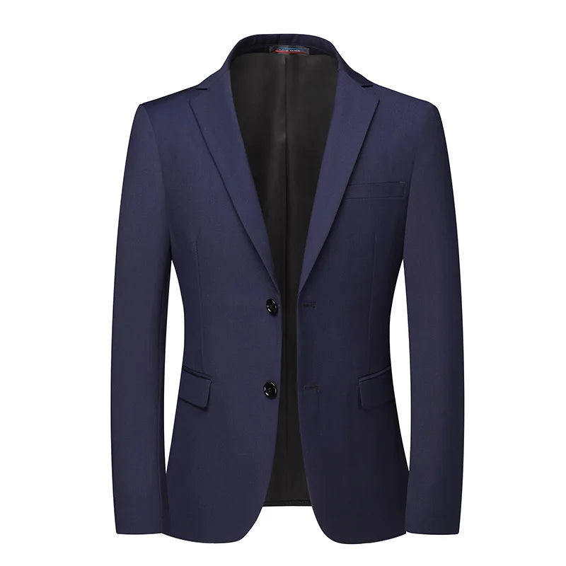 The Obsidian Smart-Knit Blazer - The Obsidian Smart-Knit Blazer Alex Shogun Men's Clothes