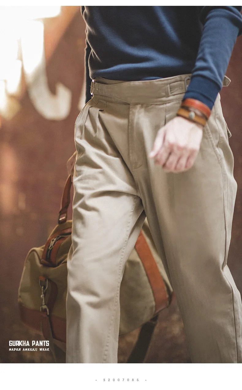 Vintage Gurkha Pants - Vintage Gurkha Pants Alex Shogun Men's Clothes