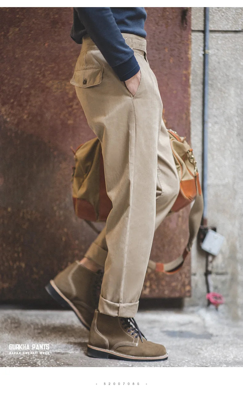 Vintage Gurkha Pants - Vintage Gurkha Pants Alex Shogun Men's Clothes