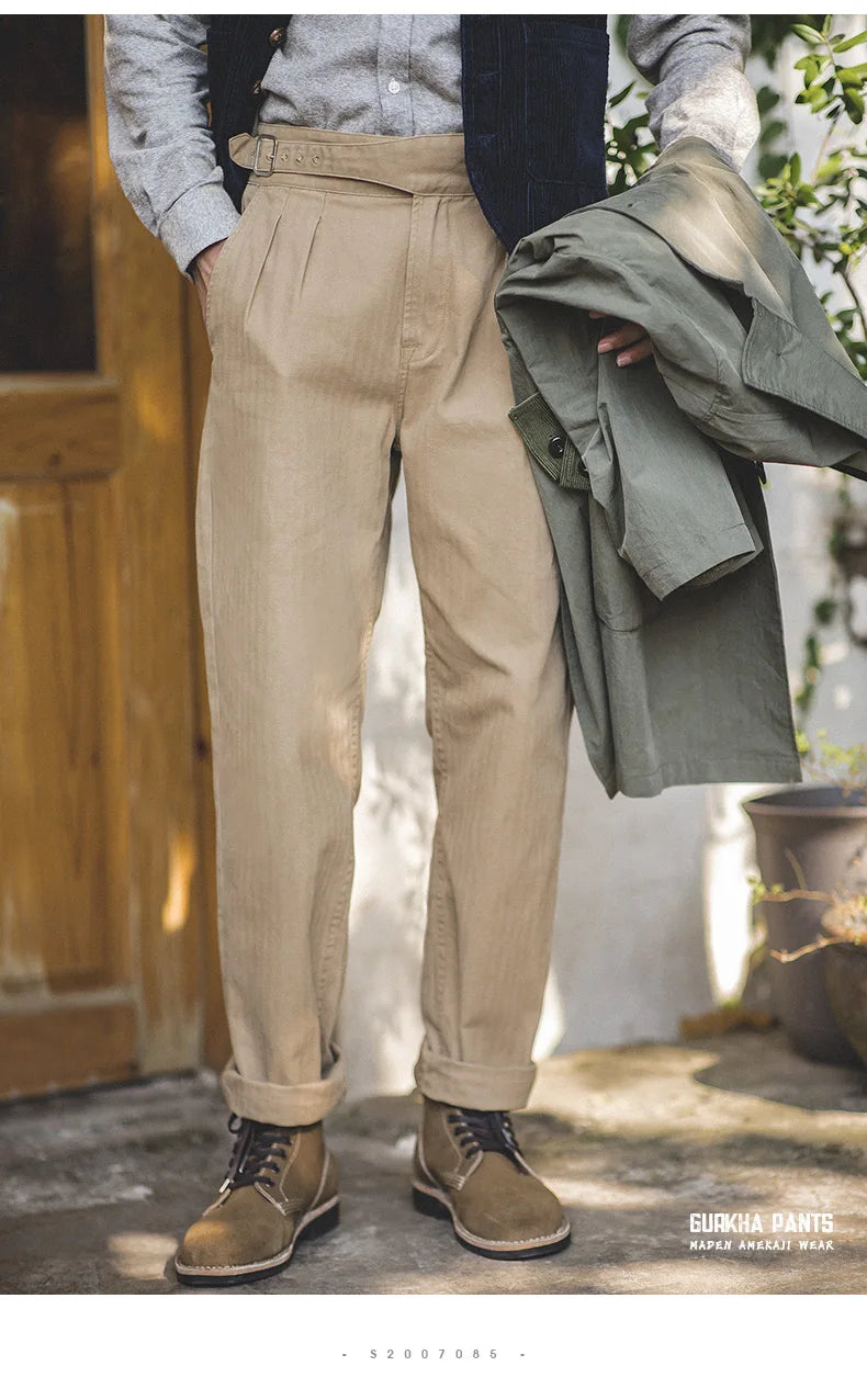 Vintage Gurkha Pants - Vintage Gurkha Pants Alex Shogun Men's Clothes