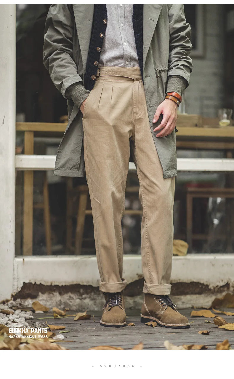 Vintage Gurkha Pants - Vintage Gurkha Pants Alex Shogun Men's Clothes