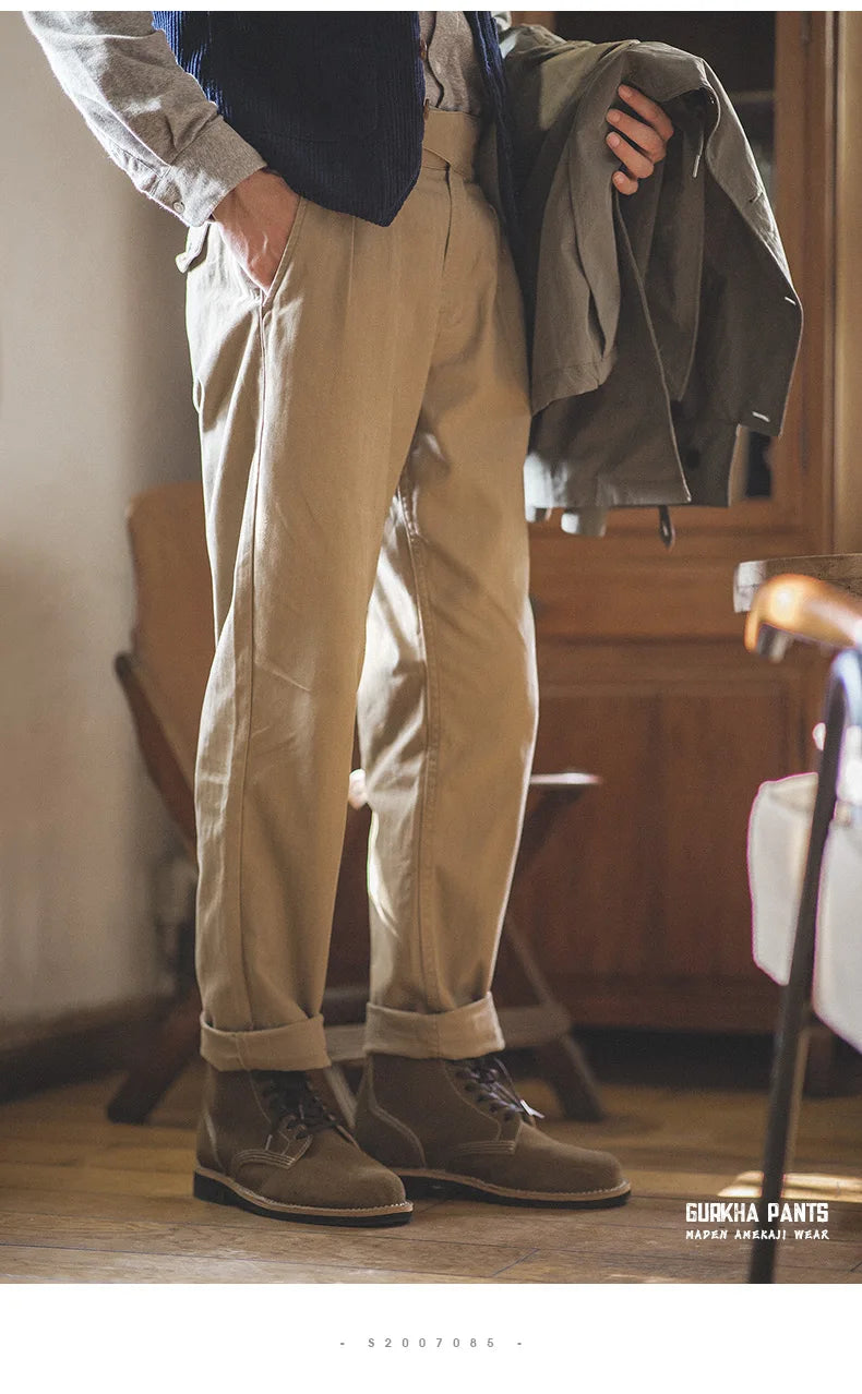 Vintage Gurkha Pants - Vintage Gurkha Pants Alex Shogun Men's Clothes