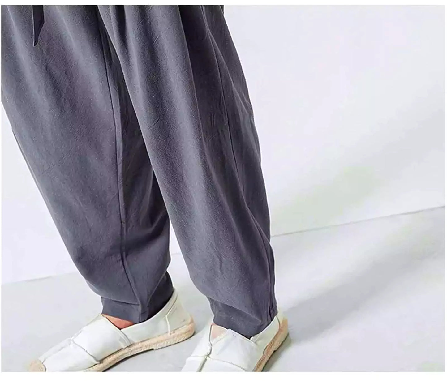 Ale Shogun Linen Harem Pants - Alex Shogun Linen Harem Pants for Men | Relaxed Fit & Style Alex Shogun Men's Clothes