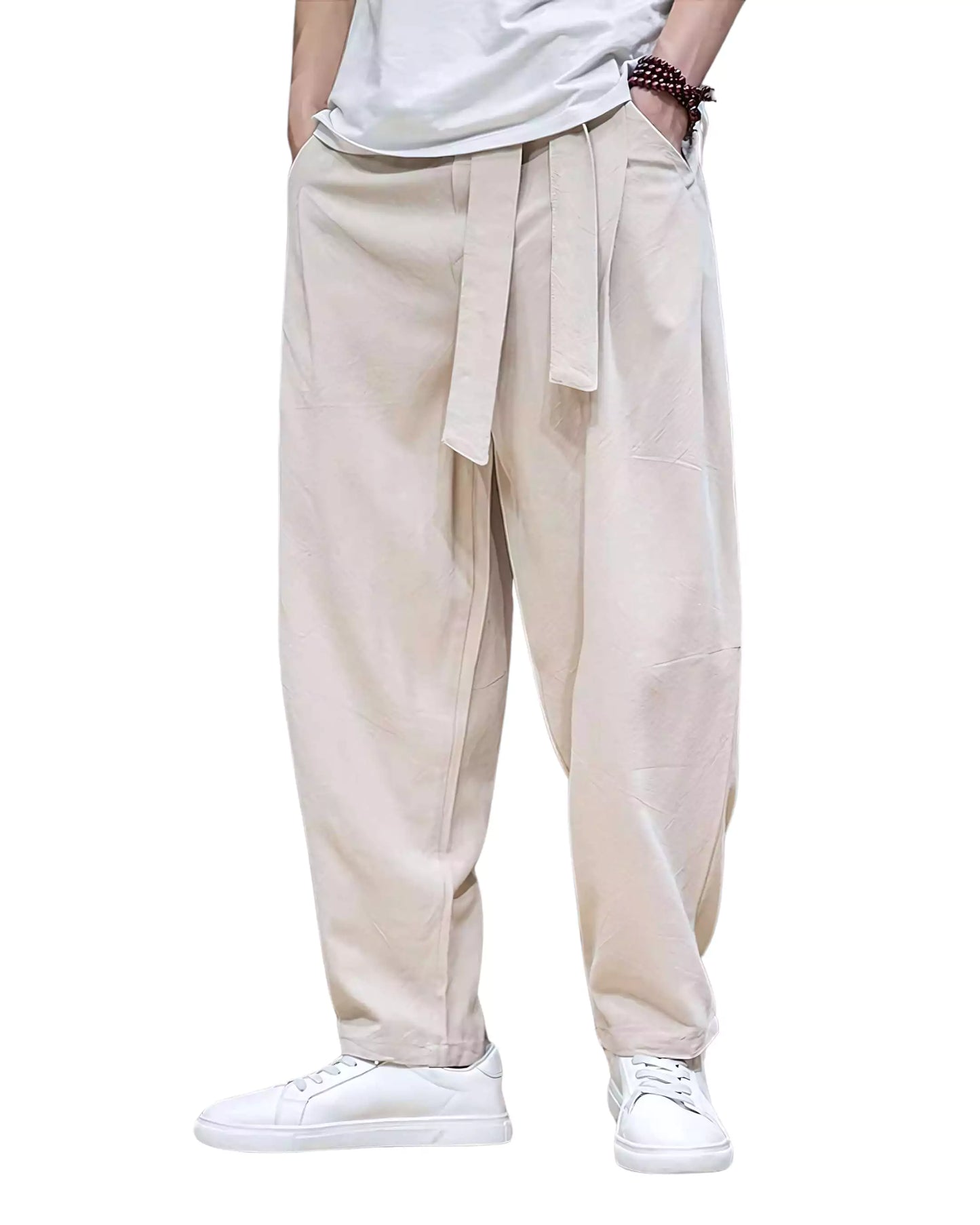 Ale Shogun Linen Harem Pants - Alex Shogun Linen Harem Pants for Men | Relaxed Fit & Style Alex Shogun Men's Clothes