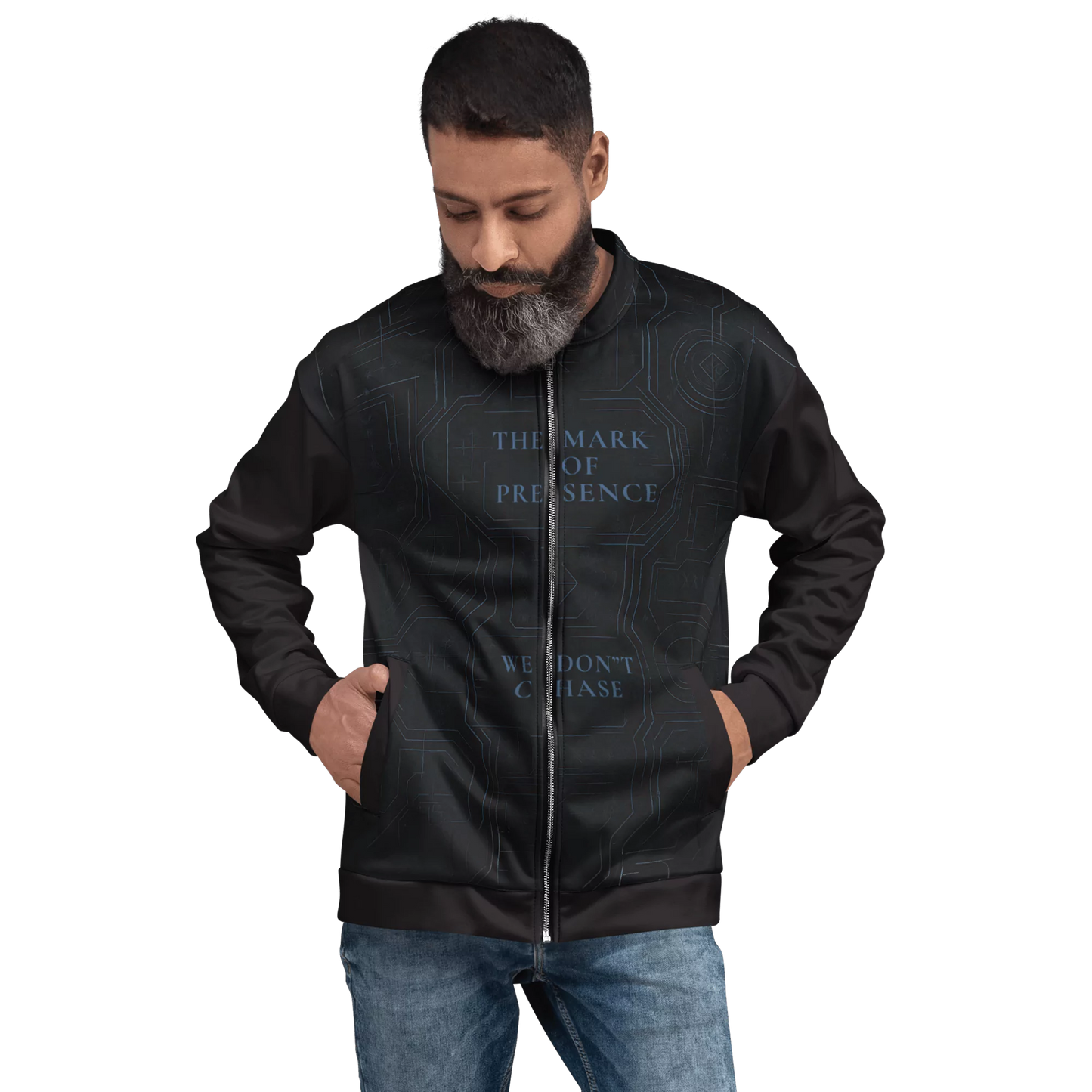 The Mark of Presence Bomber Jacket - The Mark of Presence Bomber Jacket Alex Shogun Men's Clothes
