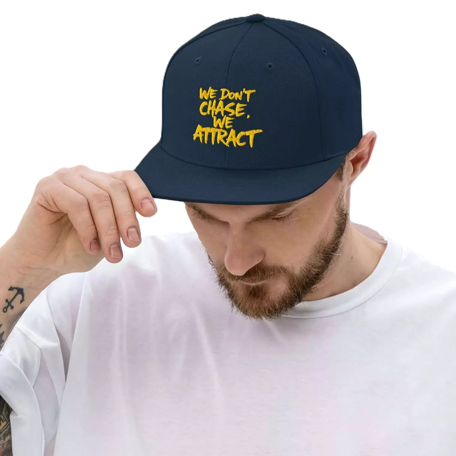 The Unchase Snapback Hat - The Unchase Snapback - AlexShogun Snapback Hats & A-Frame Style Alex Shogun Men's Clothes