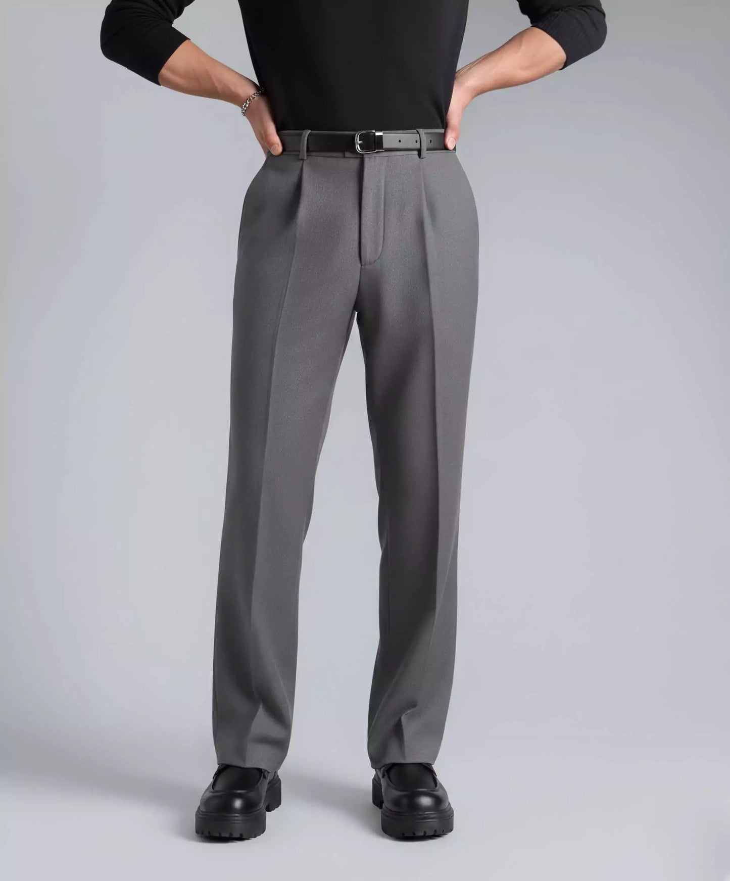 Comfort Flex Wide-Leg Pants - Comfort Flex Wide-Leg Pants Alex Shogun Men's Clothes
