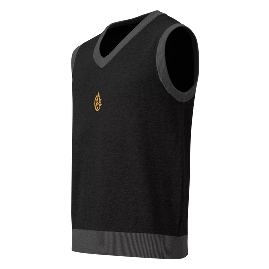 The Noir V-Neck Vest - The Noir V-Neck Vest Alex Shogun Men's Clothes