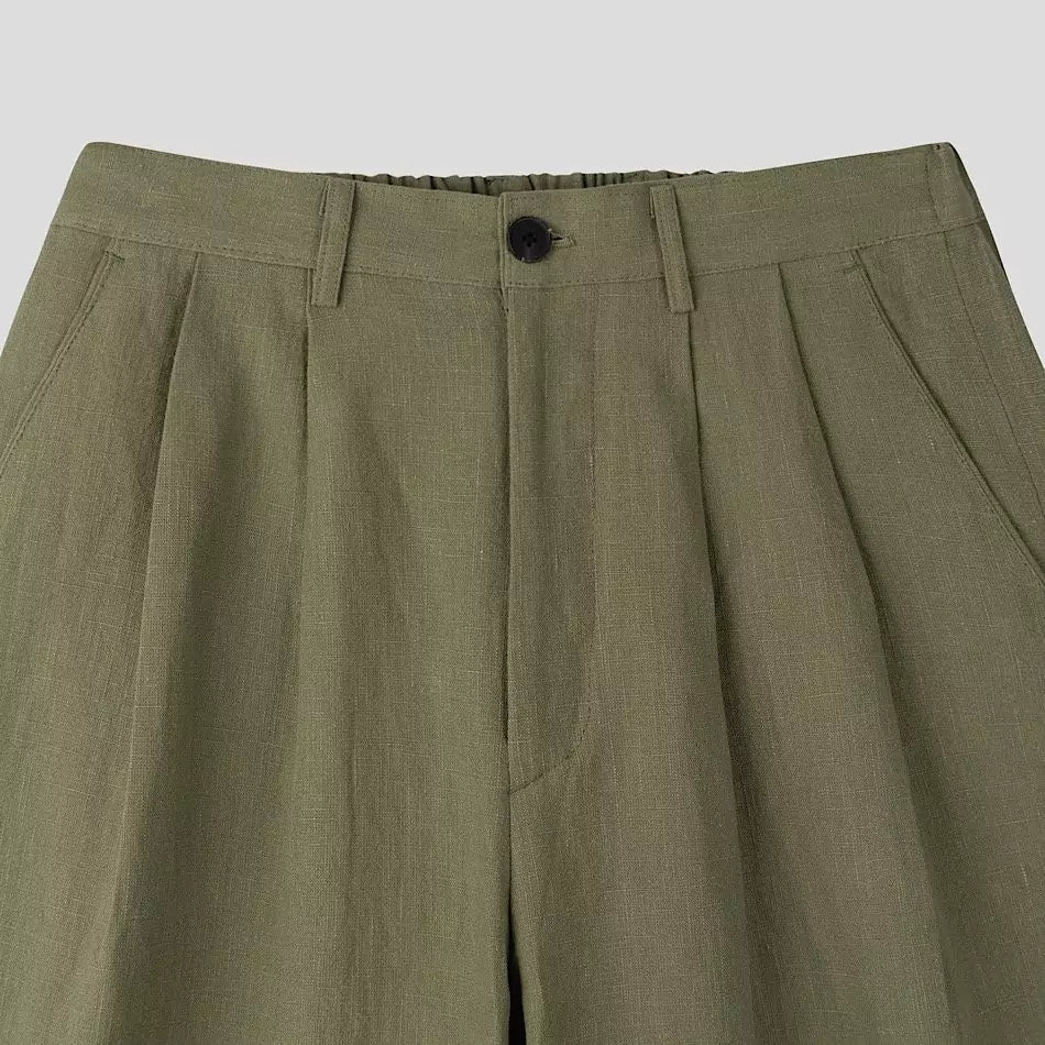 Korean Nobility Pants - Korean Nobility Pants | Wide-Leg Trousers | Men's Luxury Linen Pants Alex Shogun Men's Clothes
