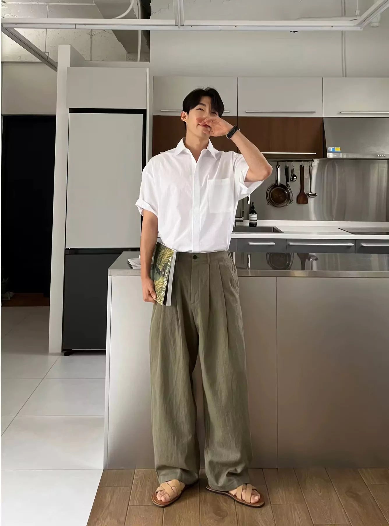 Korean Nobility Pants - Korean Nobility Pants | Wide-Leg Trousers | Men's Luxury Linen Pants Alex Shogun Men's Clothes