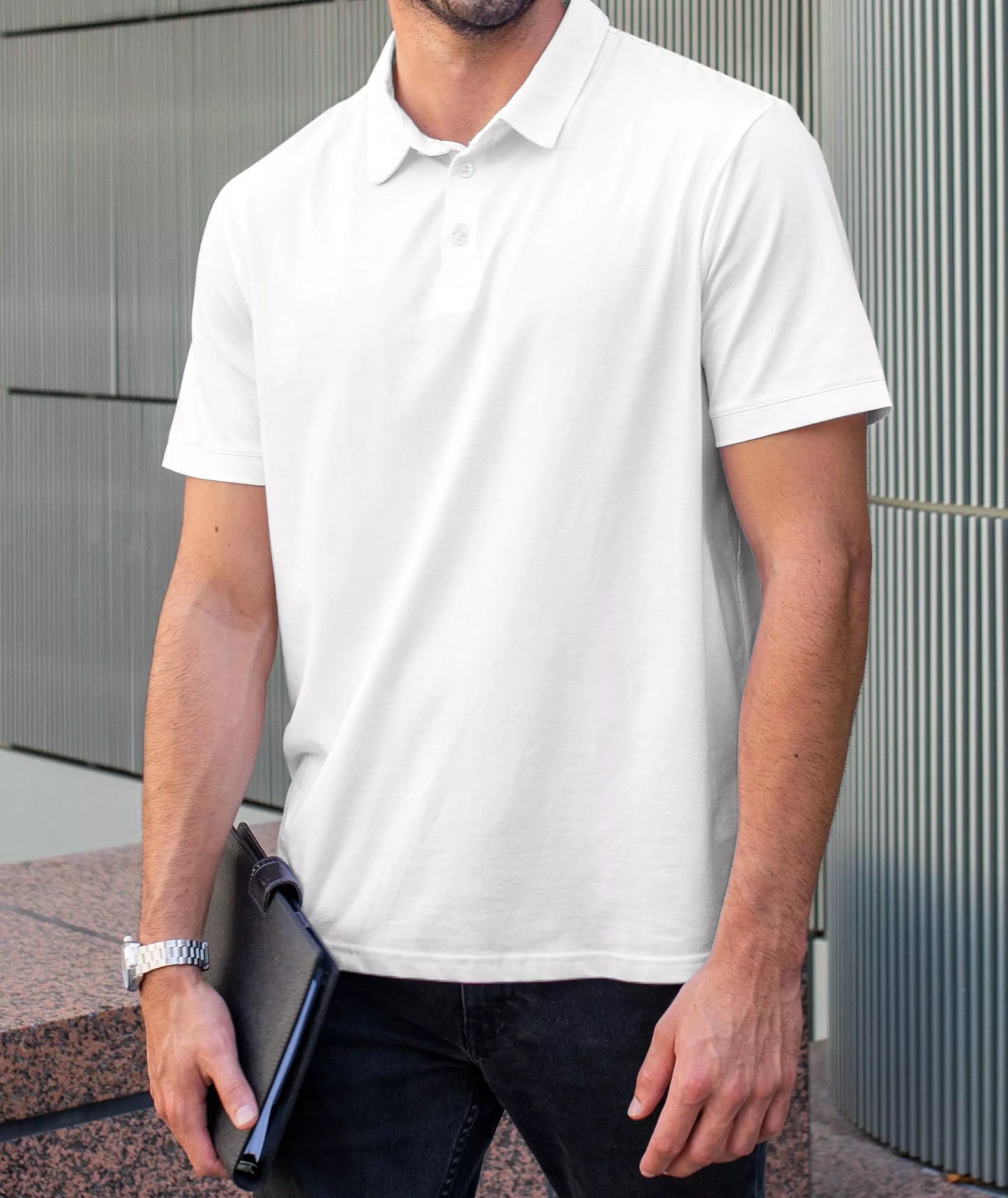 The Monaco Piqué Polo Shirt - Upgrade Your Style with The Monaco Piqué Polo Shirt for Men Alex Shogun Men's Clothes
