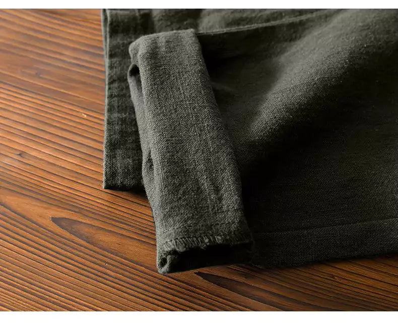 Pure Linen Pants - Men Linen Pants: Premium Comfort, Breathable Linen Pants - Shop Now! Alex Shogun Men's Clothes