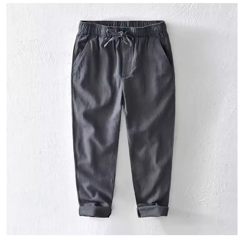 Pure Linen Pants - Men Linen Pants: Premium Comfort, Breathable Linen Pants - Shop Now! Alex Shogun Men's Clothes