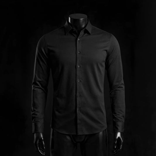 The S-Stretch Elite Long Sleeve Shirt - The S-Stretch Elite Long Sleeve Shirt Alex Shogun Men's Clothes