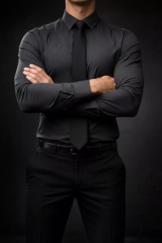 Signature Matte Cotton Tie (6cm) | Alex Shogun - Signature Matte Cotton Tie (6cm) | Alex Shogun Alex Shogun Men's Clothes