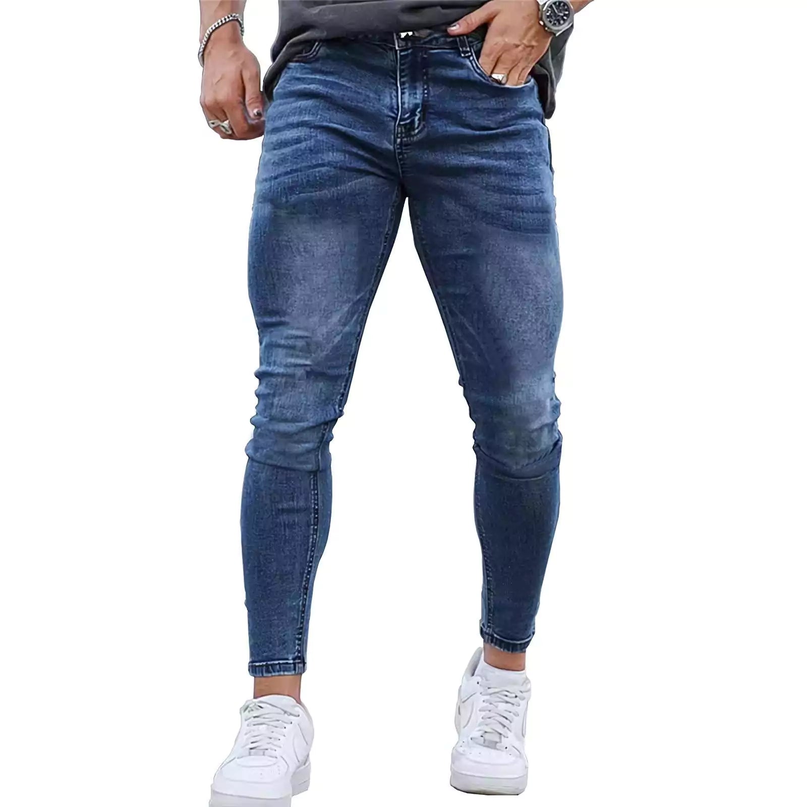 Men's Skinny Jeans AlexShogun - Men's Skinny Jeans AlexShogun Alex Shogun Men's Clothes