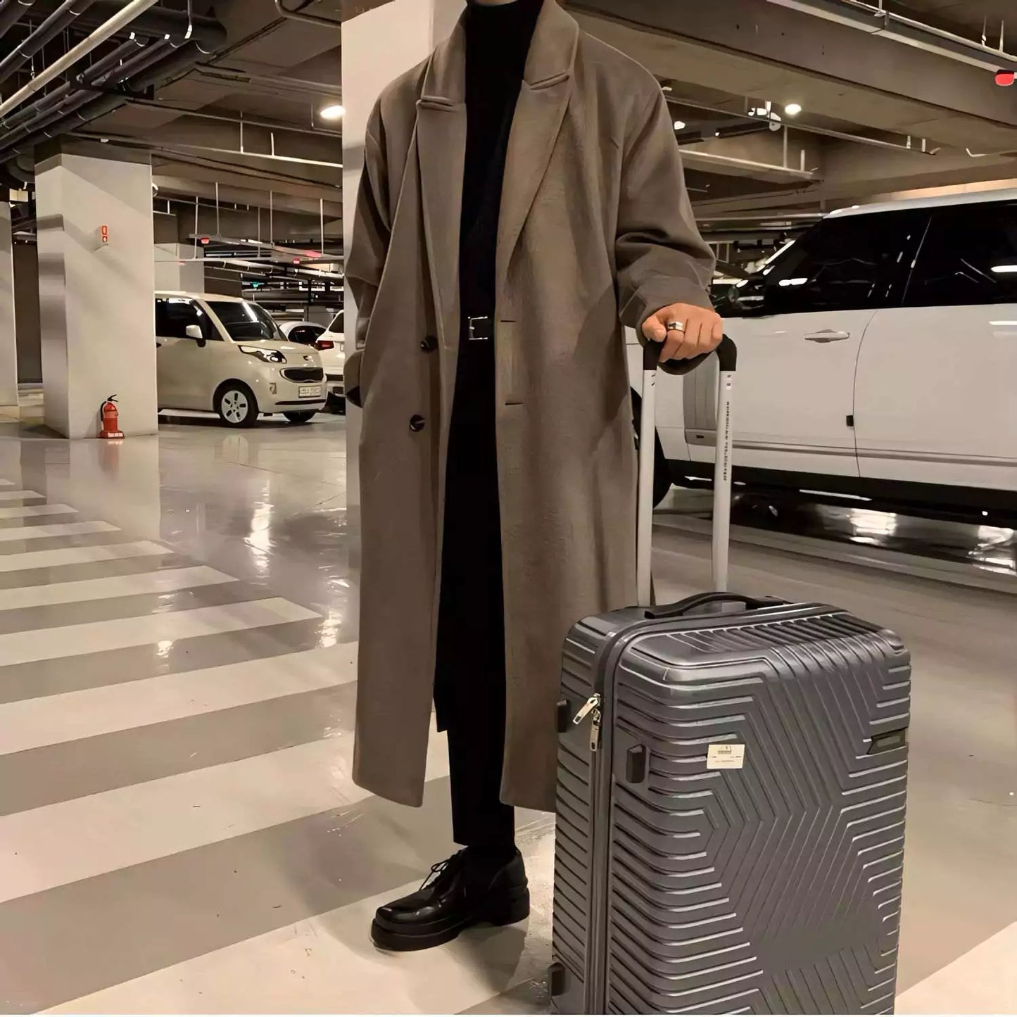Single-Breasted Wool Coat - Shop Men's Single-Breasted Wool Coat | Warm, Stylish Winter Outerwear Alex Shogun Men's Clothes