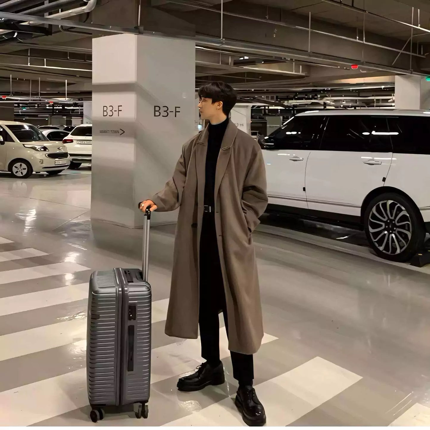 Single-Breasted Wool Coat - Shop Men's Single-Breasted Wool Coat | Warm, Stylish Winter Outerwear Alex Shogun Men's Clothes
