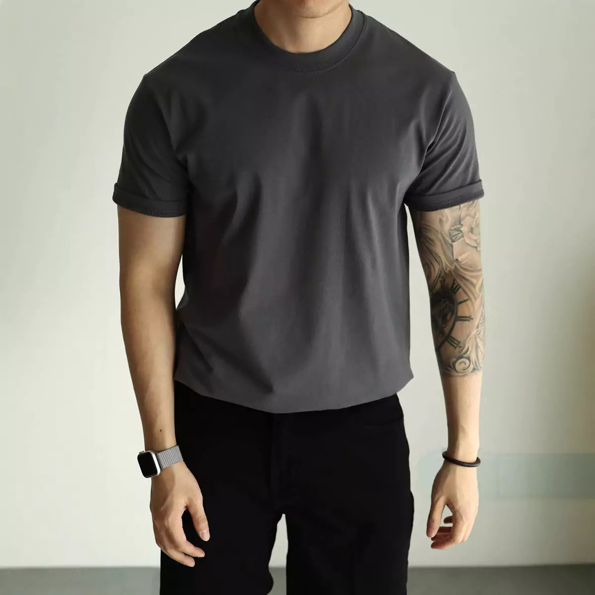 The Alex Shogun Coastal Crewneck Tee - The Alex Shogun Coastal Crewneck Tee - Cotton, Loose Fit for Men Alex Shogun Men's Clothes