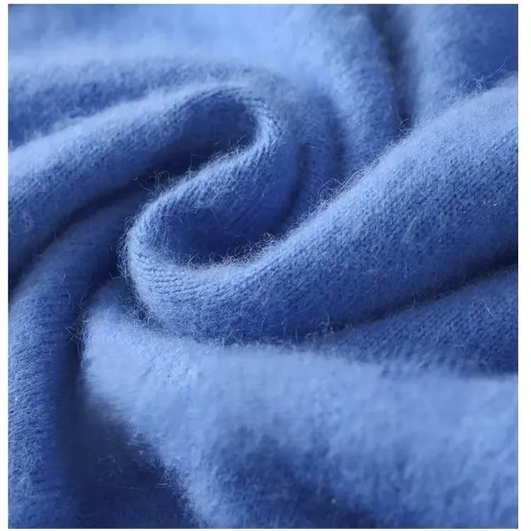 Mink Wool Turtleneck Sweater - Mink Wool Turtleneck Sweater Alex Shogun Men's Clothes