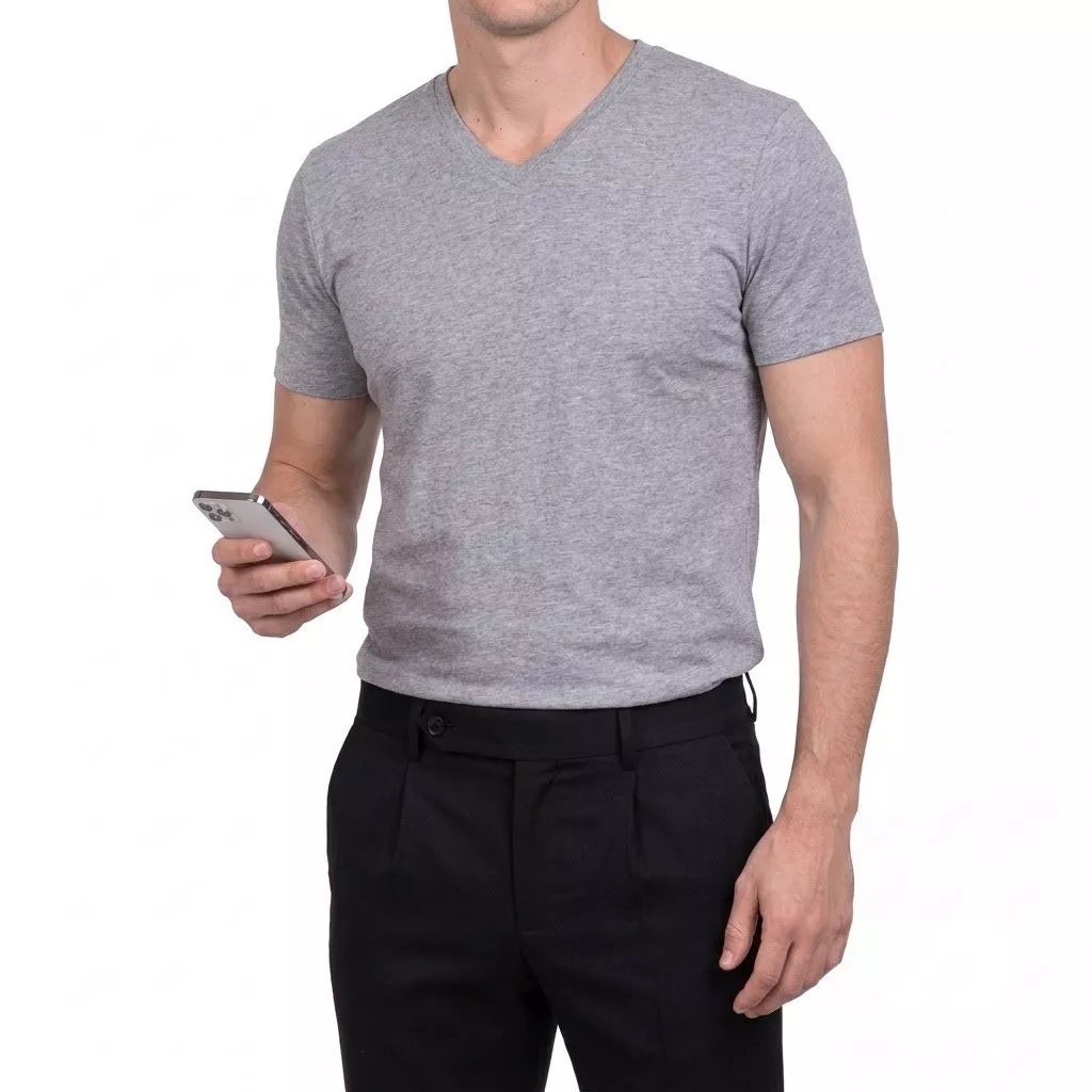 V-Neck T-Shirt - Alex Shogun Men's Clothes