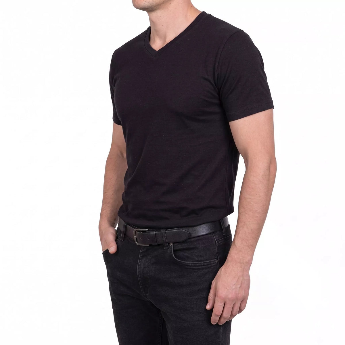 V-Neck T-Shirt - Alex Shogun Men's Clothes