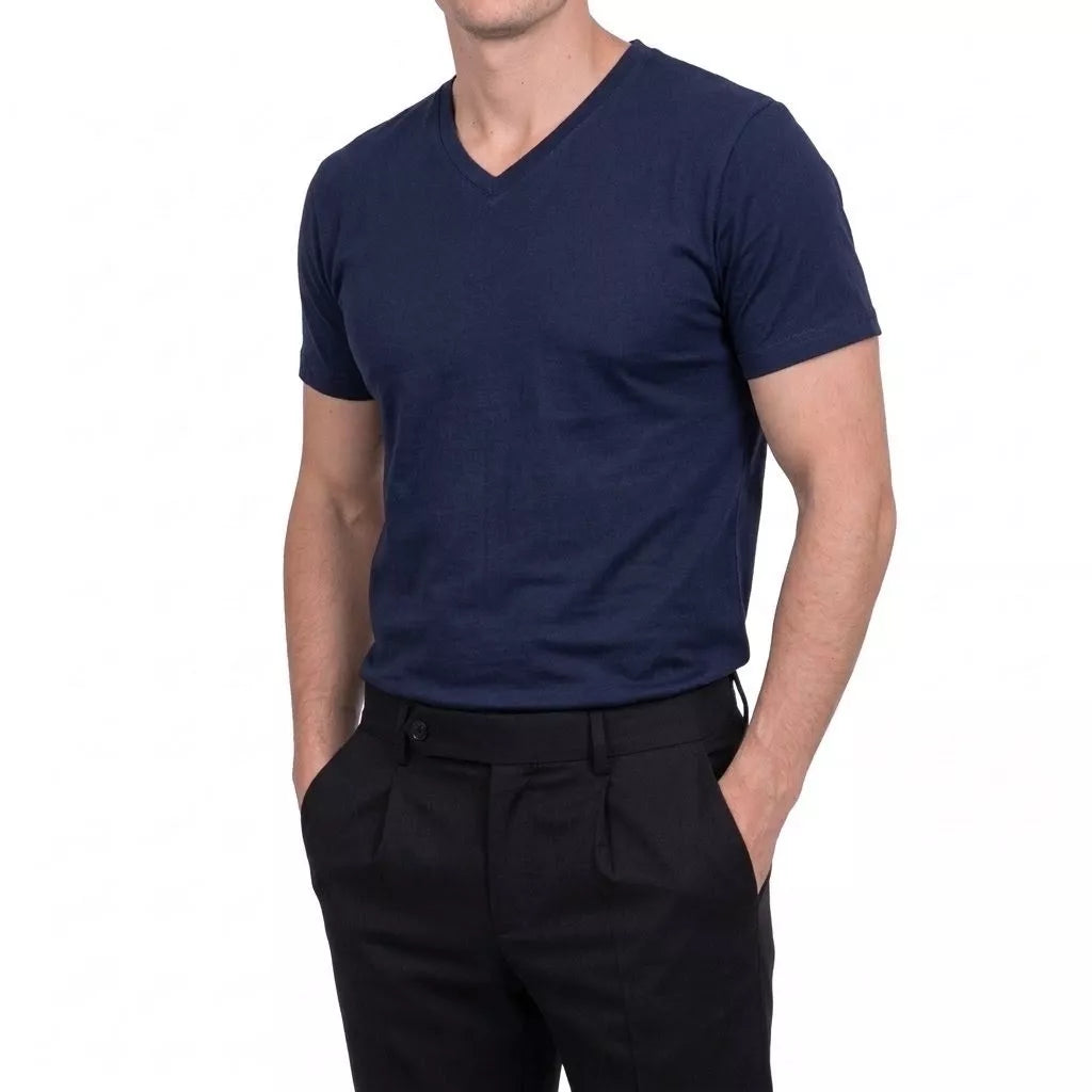 V-Neck T-Shirt - Alex Shogun Men's Clothes