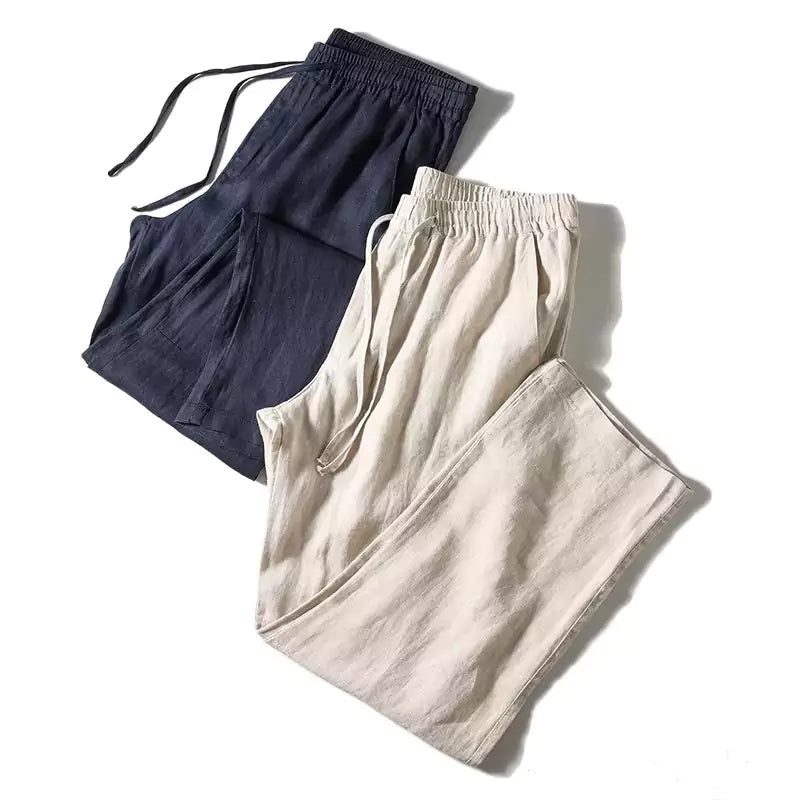 IHQ Pure Linen Pants - Men Linen Pants: Premium Comfort, Breathable Linen Pants - Shop Now! Alex Shogun Men's Clothes