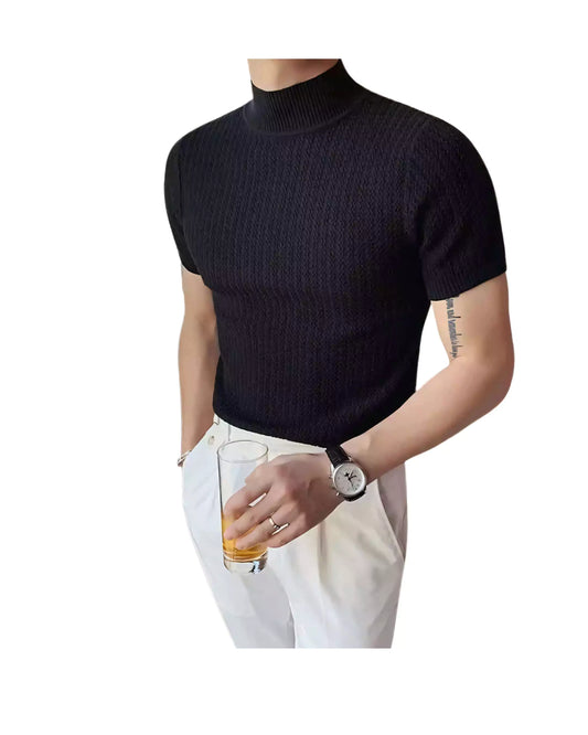 Sovereign Knit T-Shirt - Vintage T-Shirts for Men – Timeless Style & Comfort | Alex Shogun Alex Shogun Men's Clothes