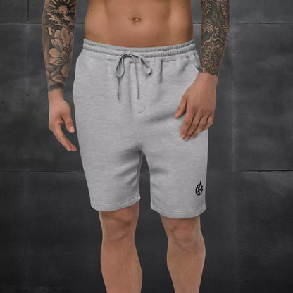 Obsidian Shorts – Minimalist Embroidered Men's Cotton Shorts - Shop Obsidian Shorts – Men's Embroidered Comfortable Cotton Shorts Alex Shogun Men's Clothes