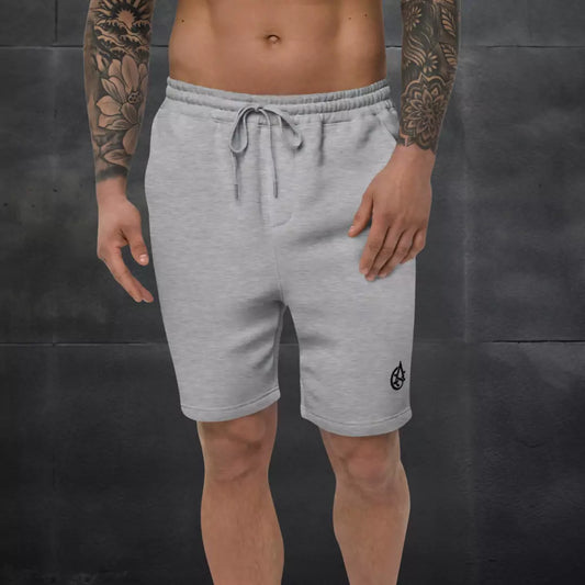 Obsidian Shorts – Minimalist Embroidered Men's Cotton Shorts - Shop Obsidian Shorts – Men's Embroidered Comfortable Cotton Shorts Alex Shogun Men's Clothes