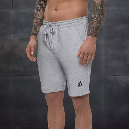 Obsidian Shorts – Minimalist Embroidered Men's Cotton Shorts - Shop Obsidian Shorts – Men's Embroidered Comfortable Cotton Shorts Alex Shogun Men's Clothes