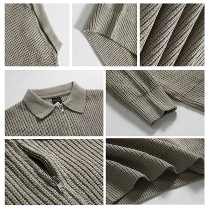 The Malvern Half-Zip Sweater - Shop Half Zip Sweater Old Money - Cozy Comfort & Effortless Style Alex Shogun Men's Clothes