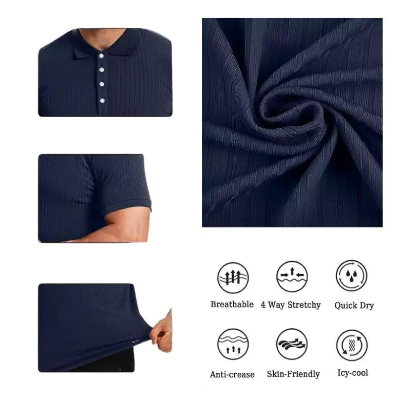 The Alexshogun Polo Shirt - Men's Alexshogun Polo: Classic Style & Comfort (All Occasions) Alex Shogun Men's Clothes