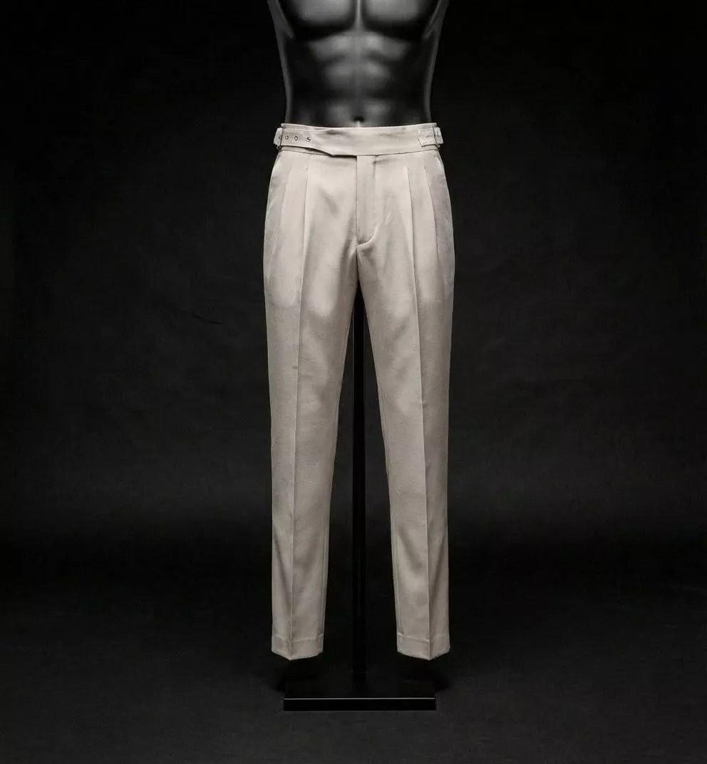 Belgravia Tailored Trousers - Men's Tailored Dress Trousers | Black, White & Navy | Alex Shogun Alex Shogun Men's Clothes