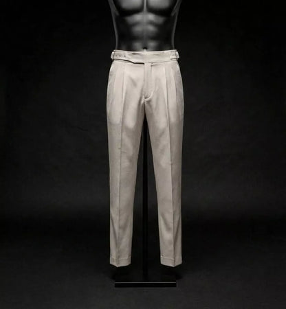 Belgravia Tailored Trousers - Men's Tailored Dress Trousers | Black, White & Navy | Alex Shogun Alex Shogun Men's Clothes