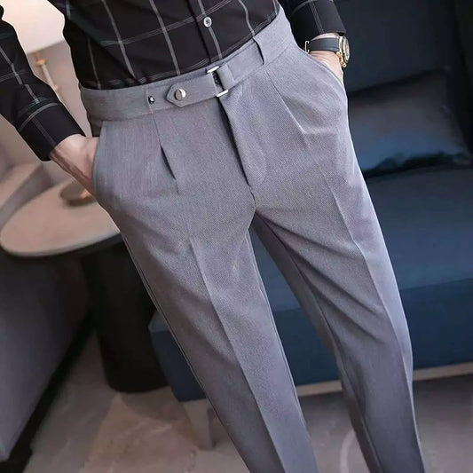 The Gentleman's Essential Trousers - Luxury Dress Pants for Men: Elevate Your Stylish Trousers Alex Shogun Men's Clothes