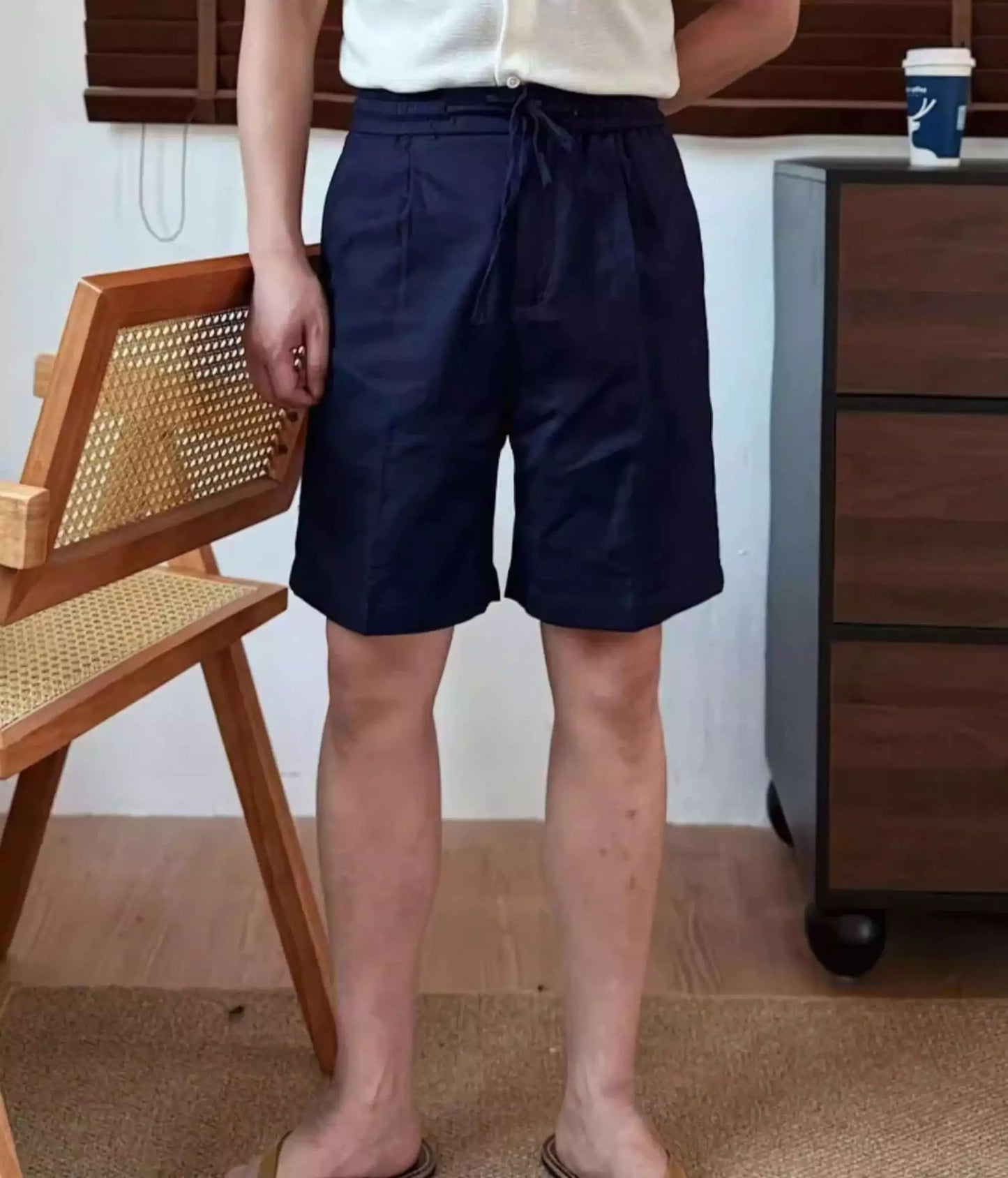 Capri Club Linen Shorts - Men's Linen Shorts | Tailored Summer Shorts | Alex Shogun Alex Shogun Men's Clothes