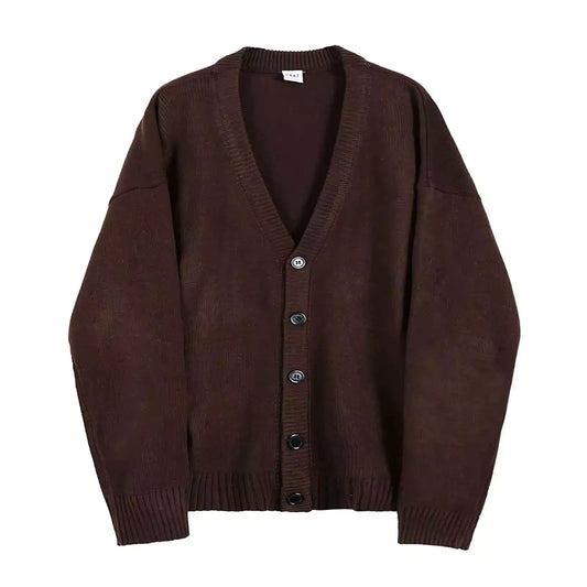 Classic Knitted Cardigan - Classic Knitted Cardigan - High-Quality: Cozy, Stylish, and Versatile Alex Shogun Men's Clothes